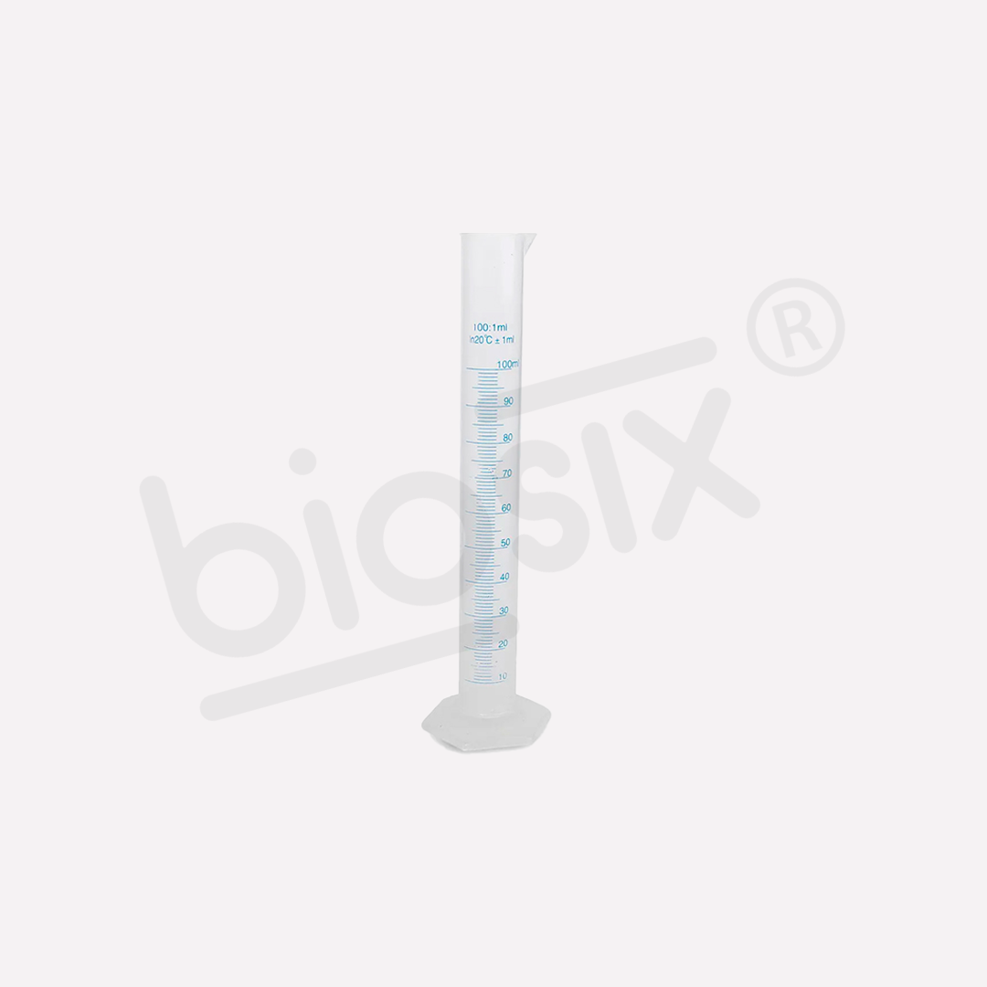 Probeta graduada de plástico 100ml