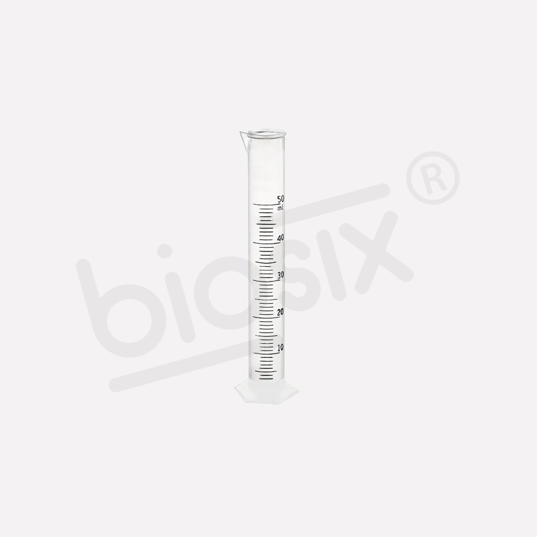 Probeta graduada de plástico 50ml