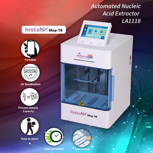 Extractor automatizado de Acido Nucleico - INSTA NX MAG16