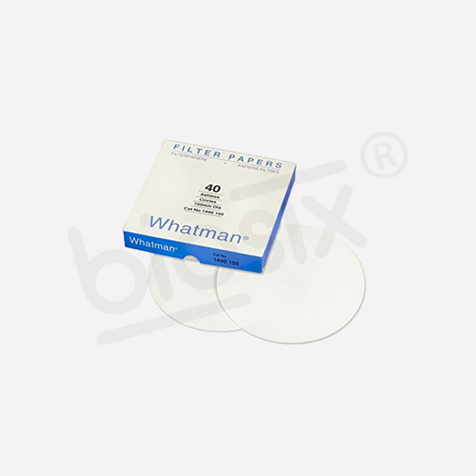 Papel de filtro cuantitativo sin cenizas Whatman grado 40